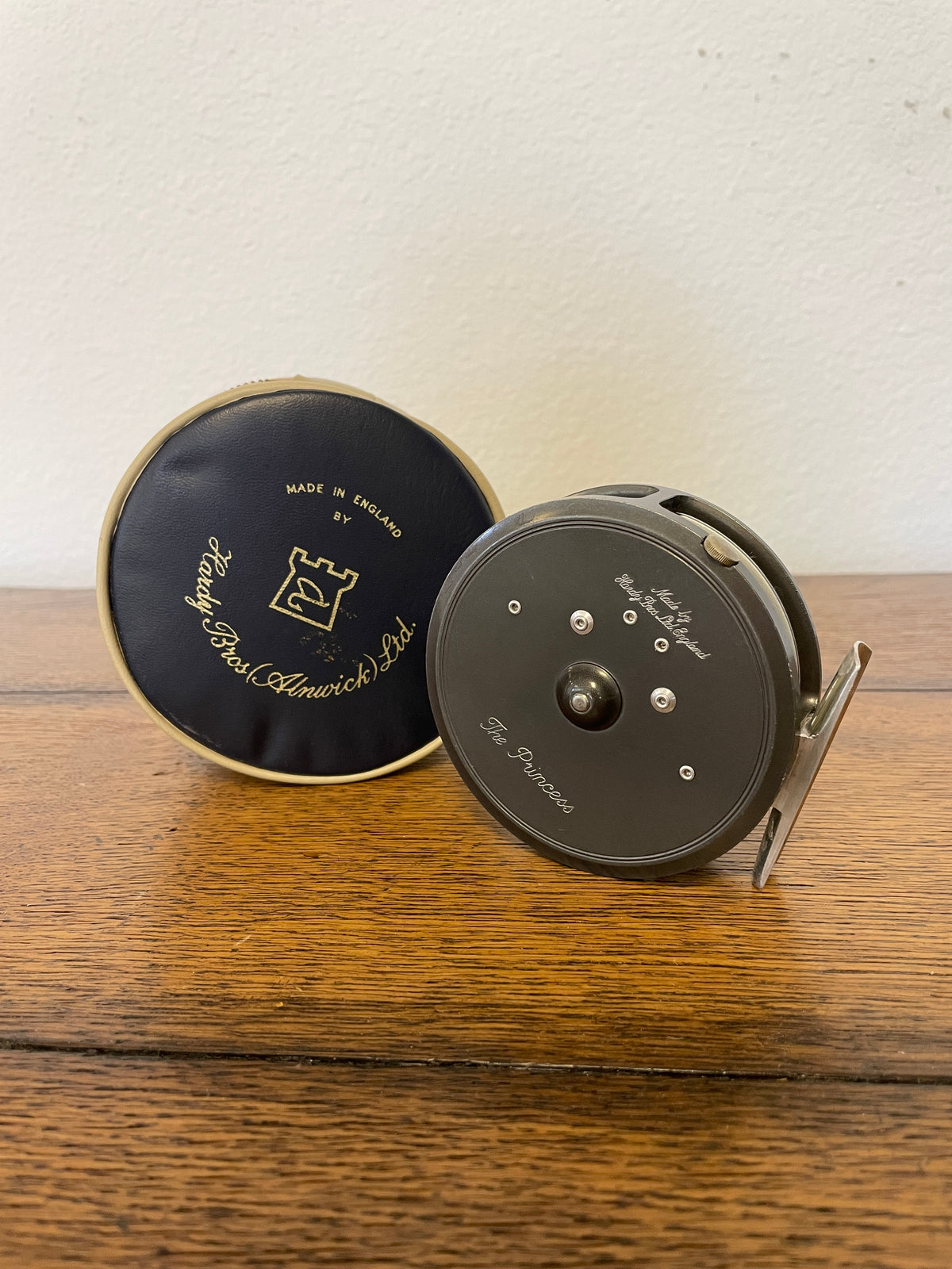 Hardy Bros. "The Princess" Fly Reel (with case and extra spool)