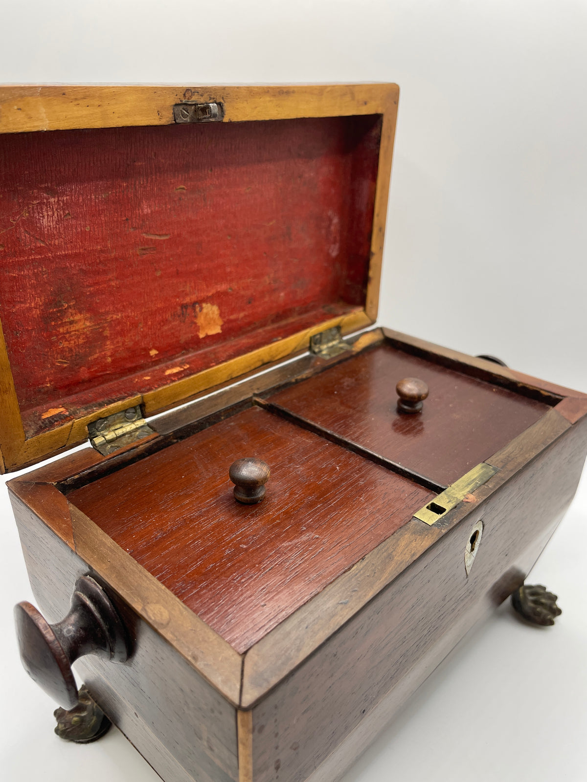 Vintage Tea Caddy ca 1800s