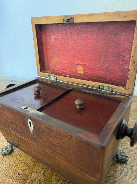 Vintage Tea Caddy ca 1800s