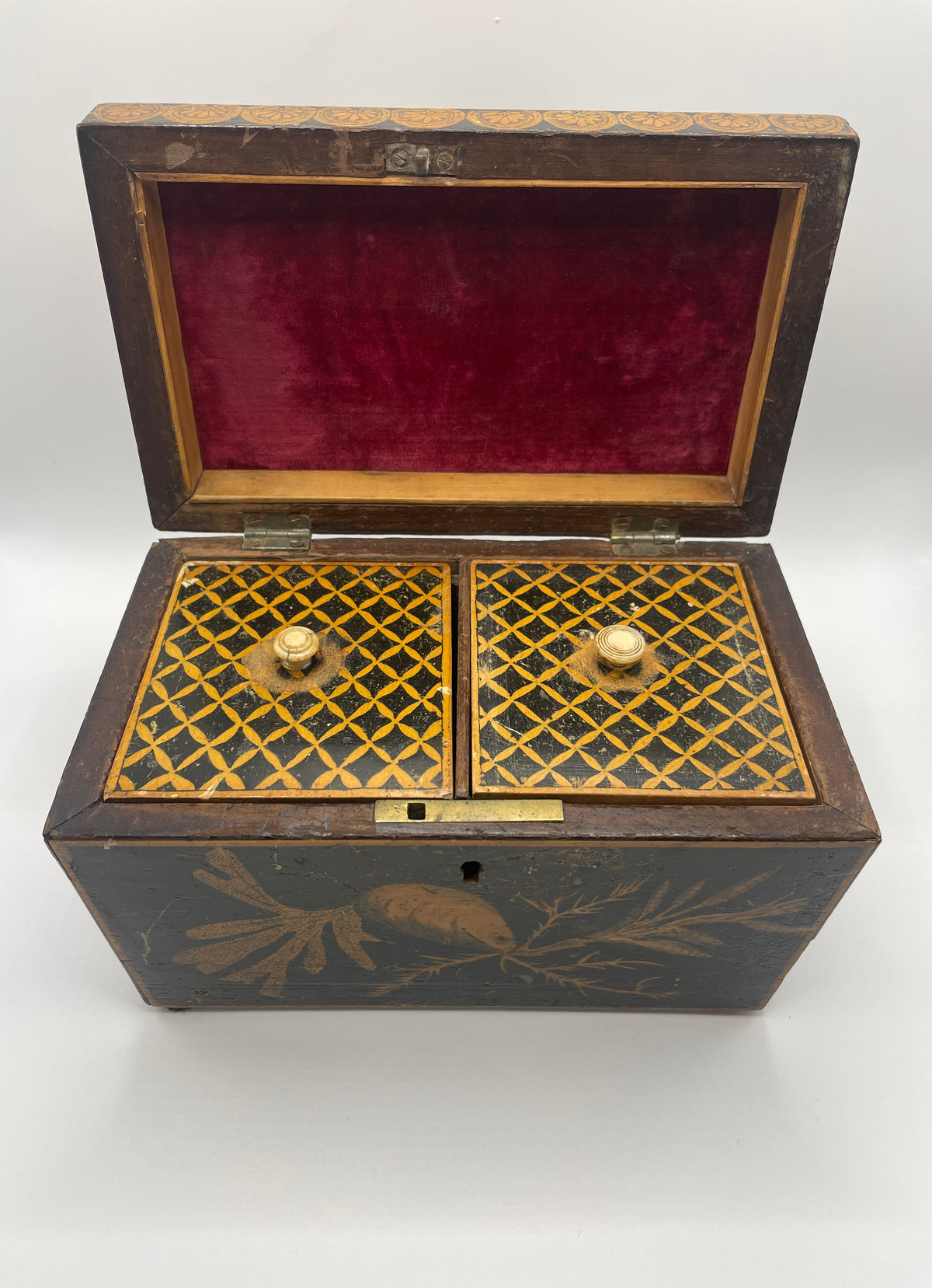 Tea Caddy #15 ca 1800