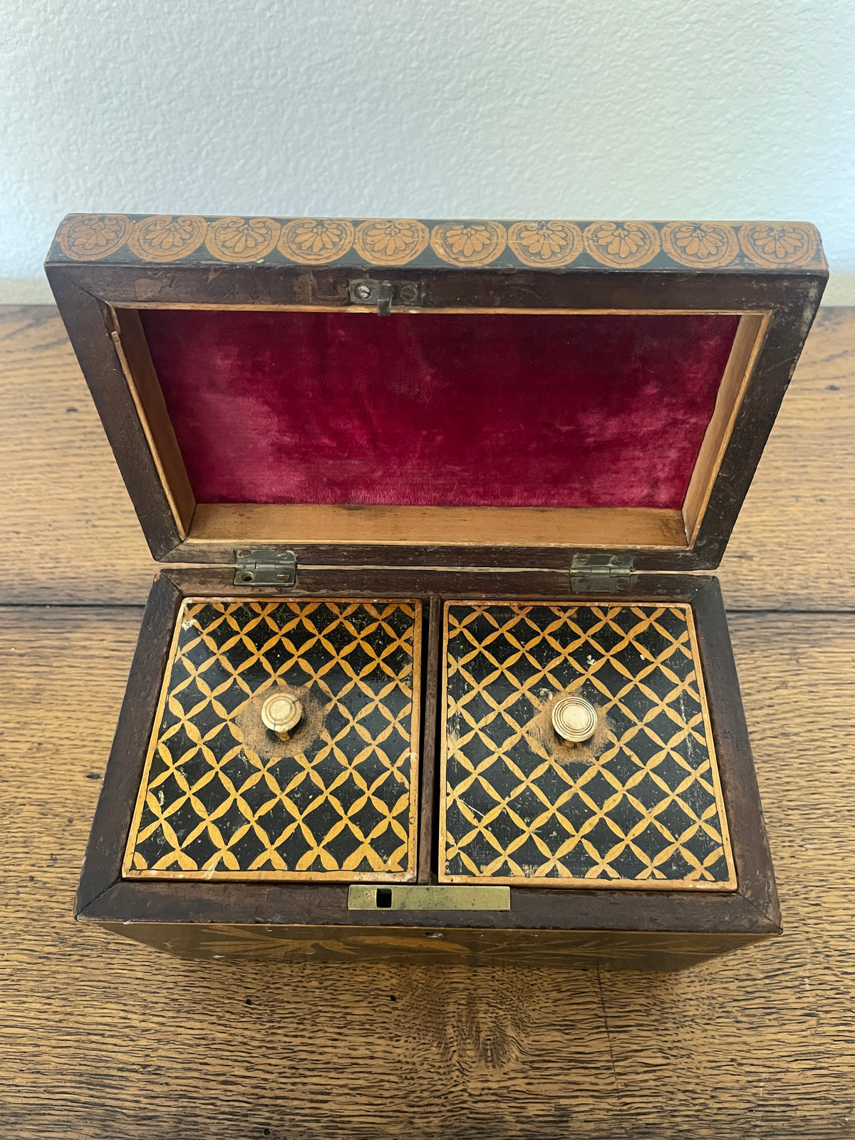 Tea Caddy #15 ca 1800
