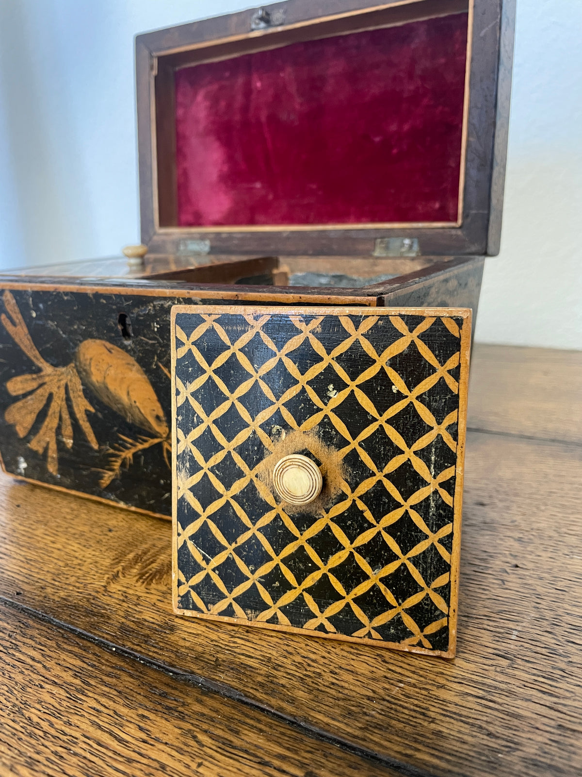 Tea Caddy #15 ca 1800