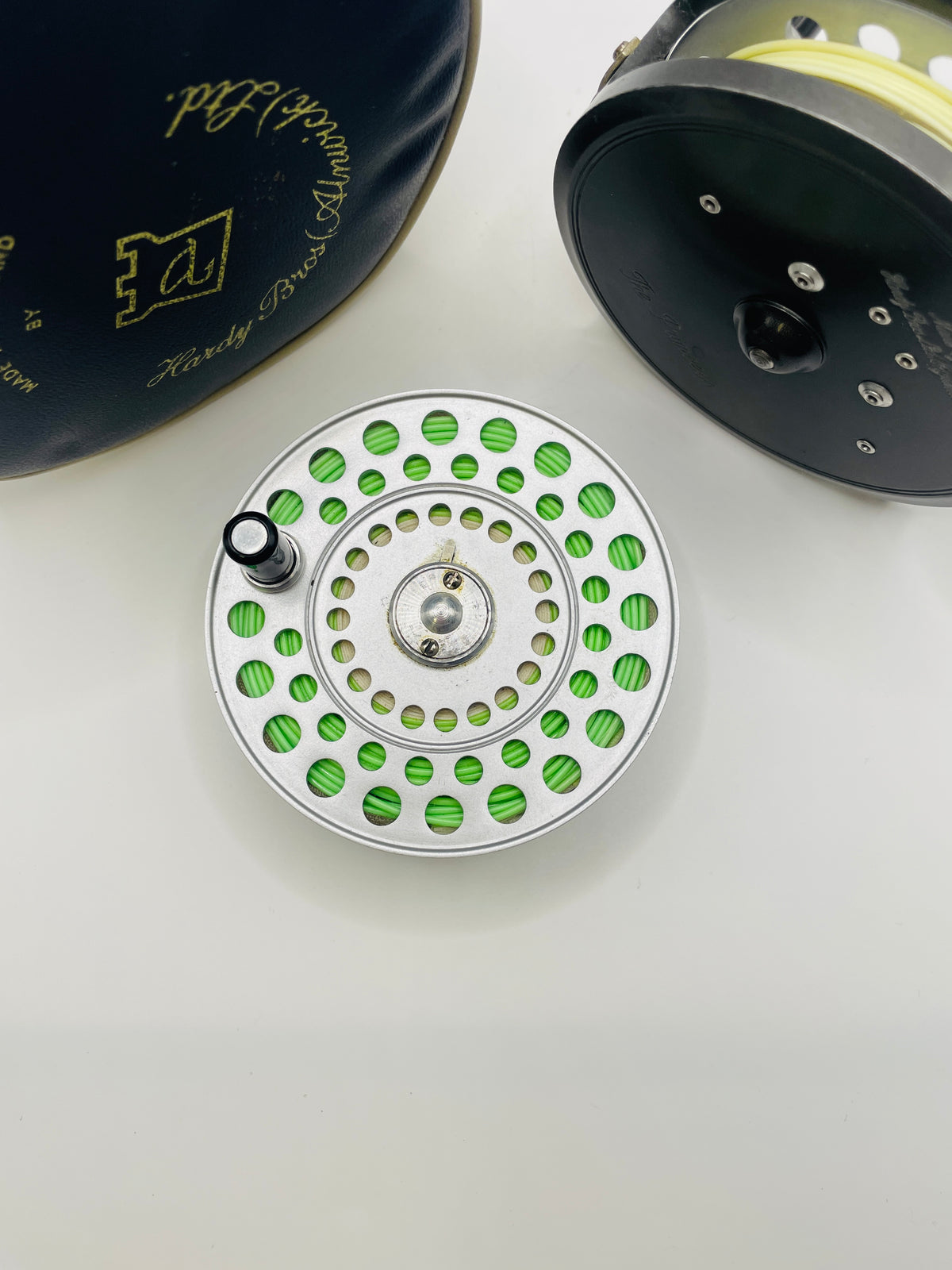 Hardy Bros. "The Princess" Fly Reel (with case and extra spool)