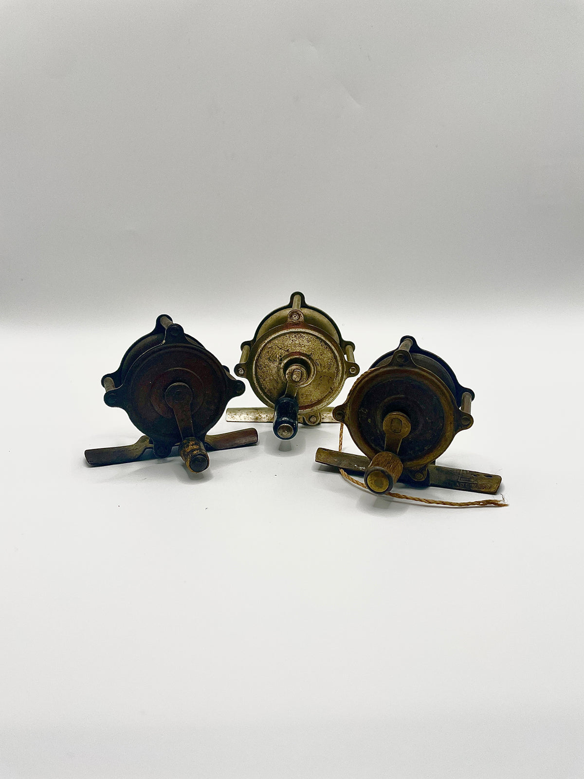 Set of 3 Small Vintage reels