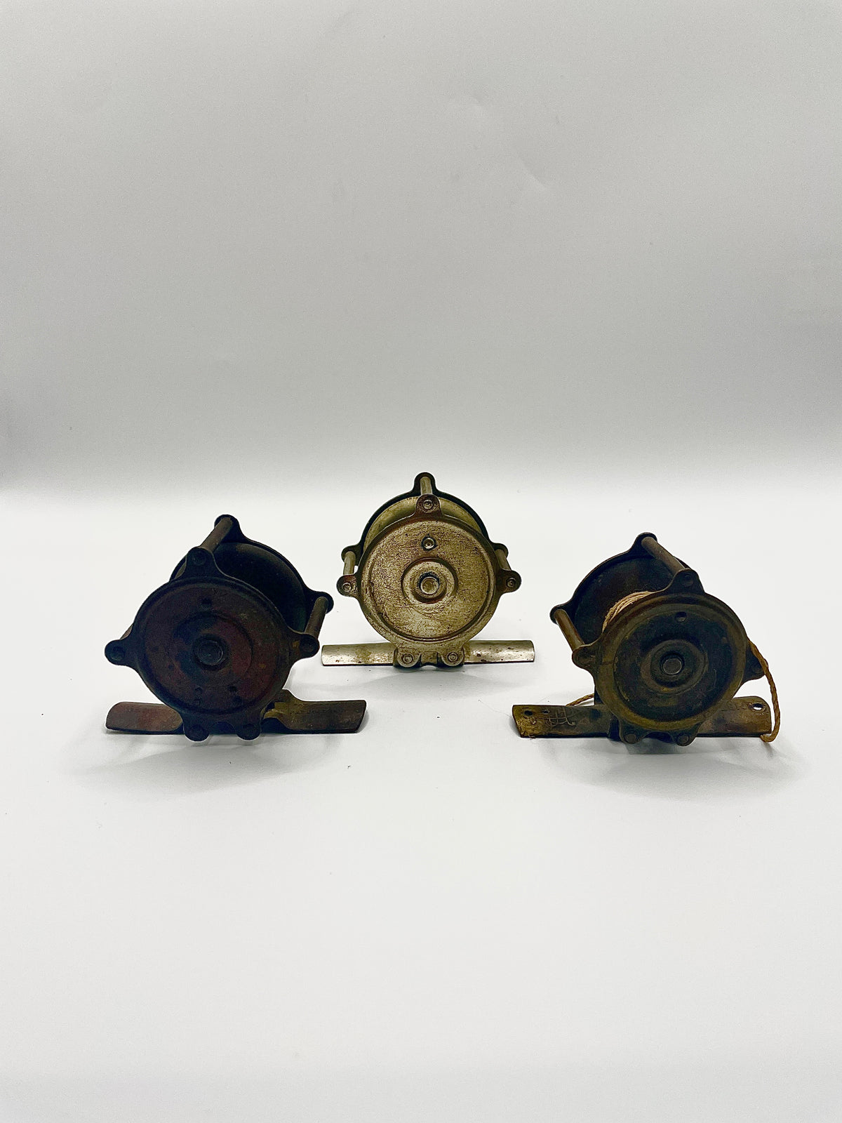 Set of 3 Small Vintage reels