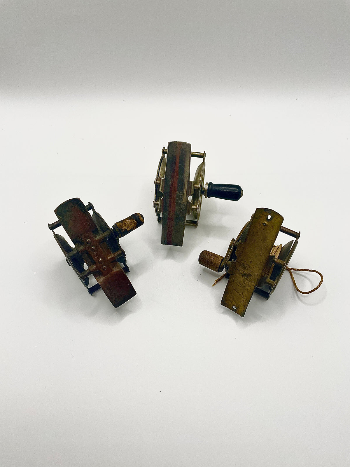 Set of 3 Small Vintage reels