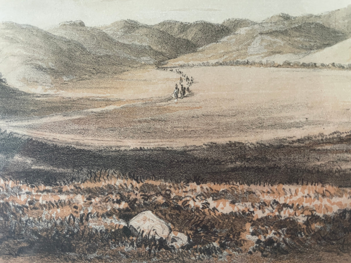 Entrance To The Bitter Root Mountain, by The Lou Lou Fork -- Sarony, Major & Knapp Lith.