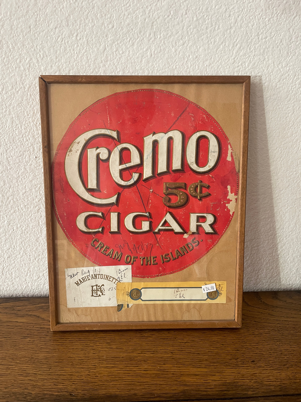 Cremo Cigar Ad from 1914