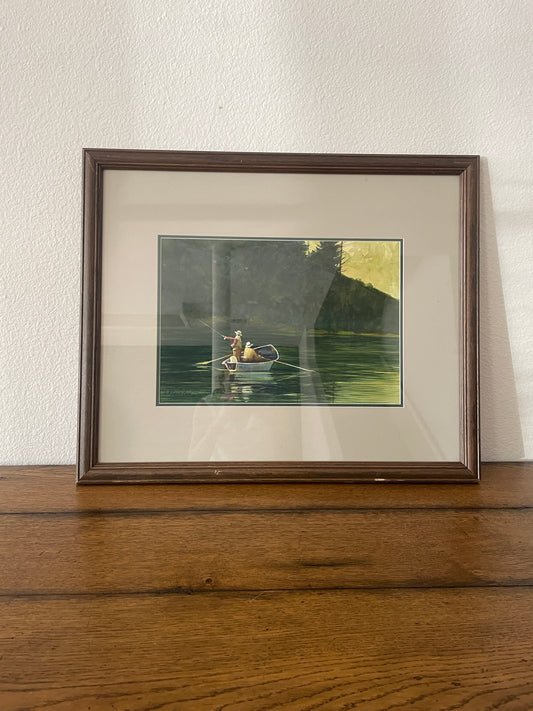 Original Watercolor by G Russell Case