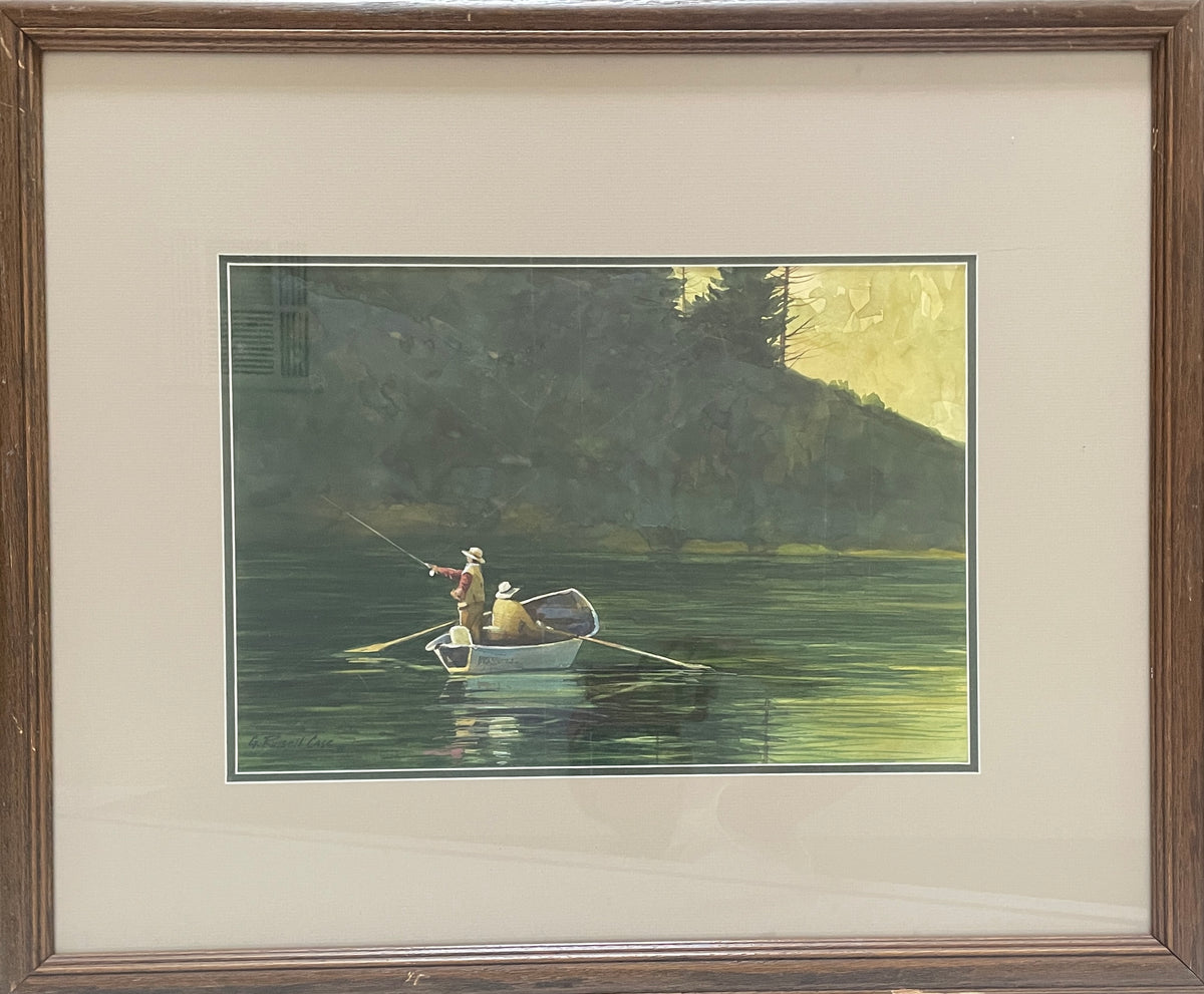 Original Watercolor by G Russell Case