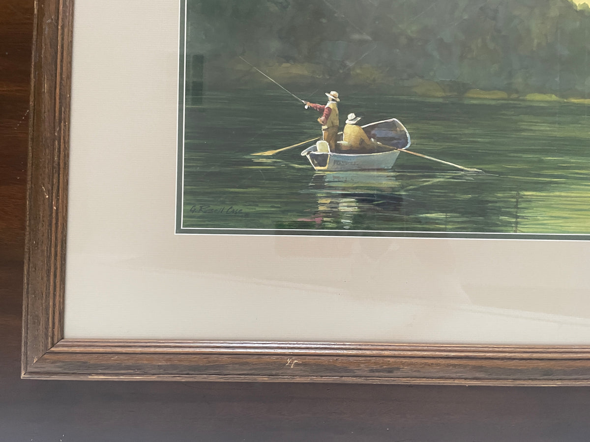 Original Watercolor by G Russell Case