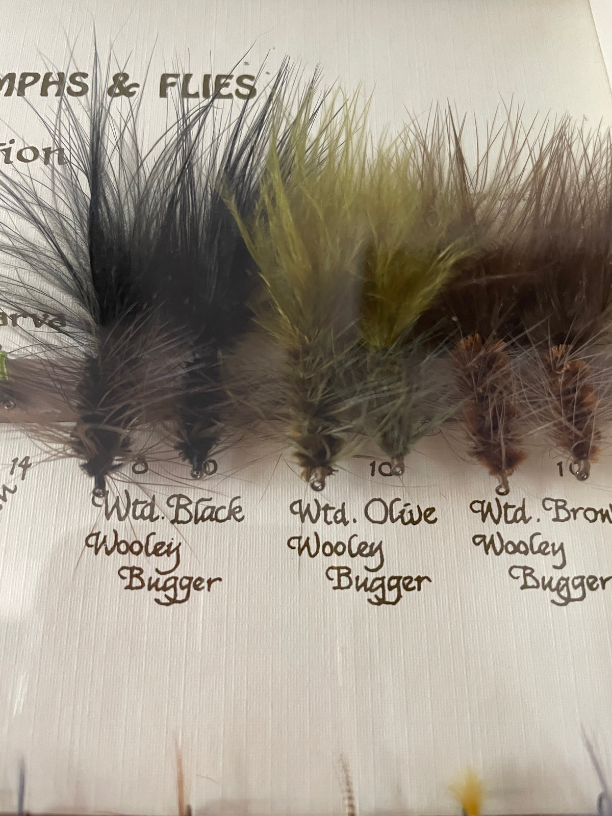 Native American Nymphs & Flies Frame