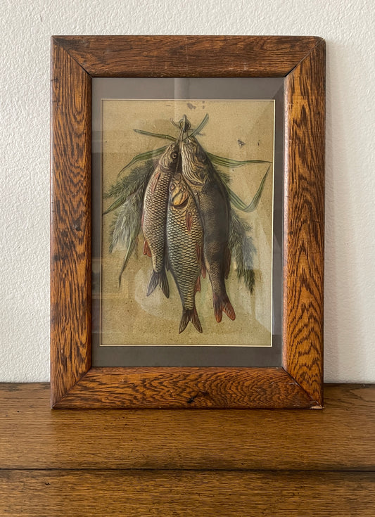Painting of Hanging Fish