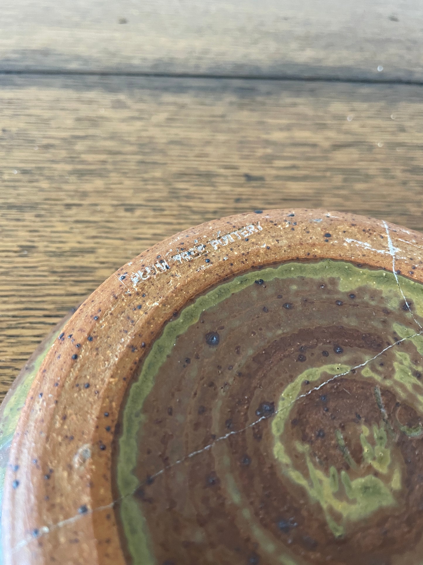 Plum Tree Pottery 6" Saucer by John Glick