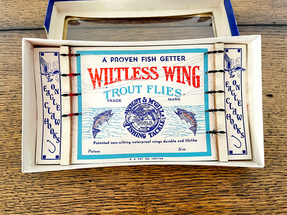Wright & McGill Wiltless Wing Trout Flies (9ct)