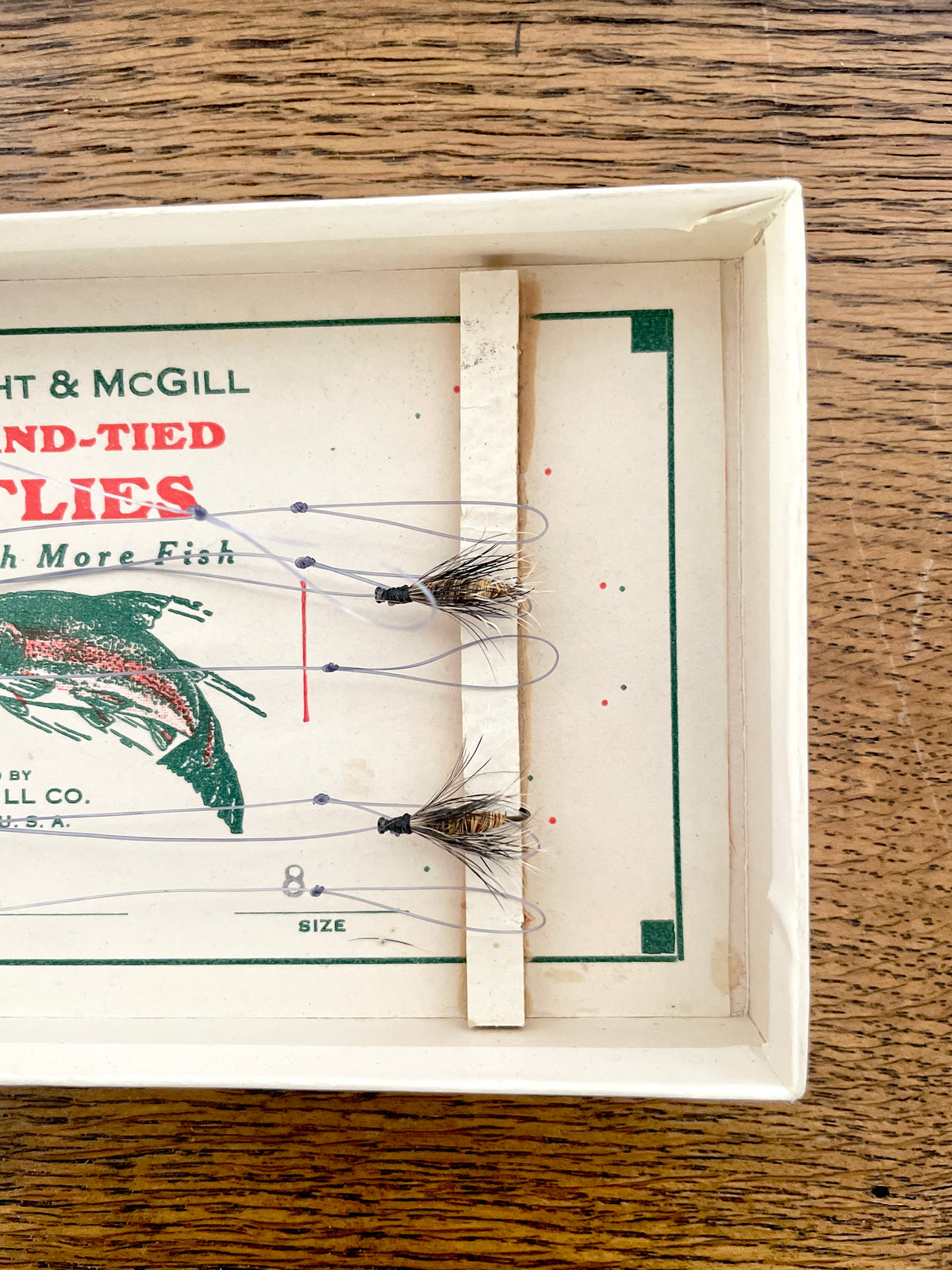 Wright & McGill Hand-Tied Flies - Lady Mite (Size 8, 8ct)