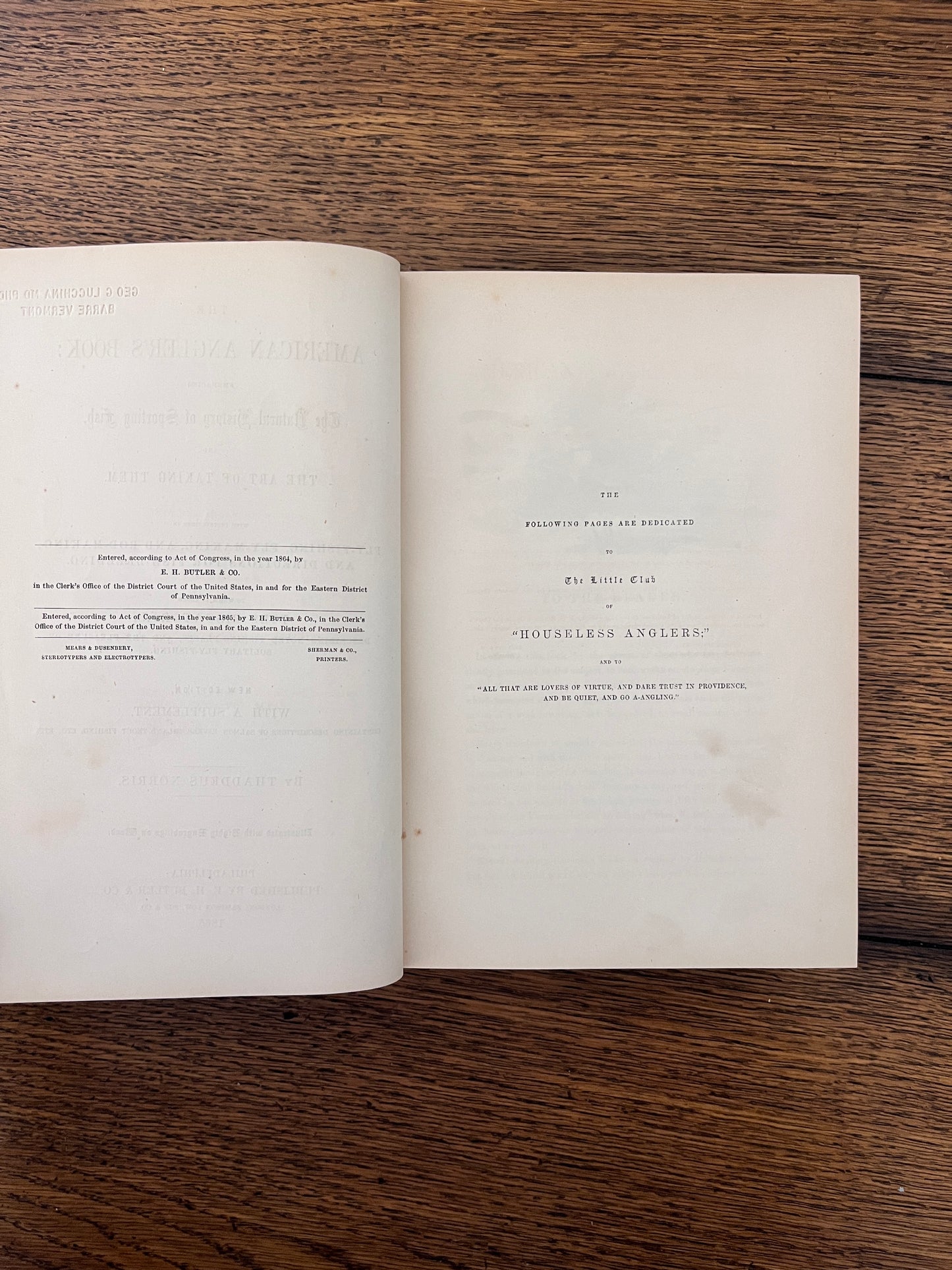 American Angler's Book by Thaddeus Norris