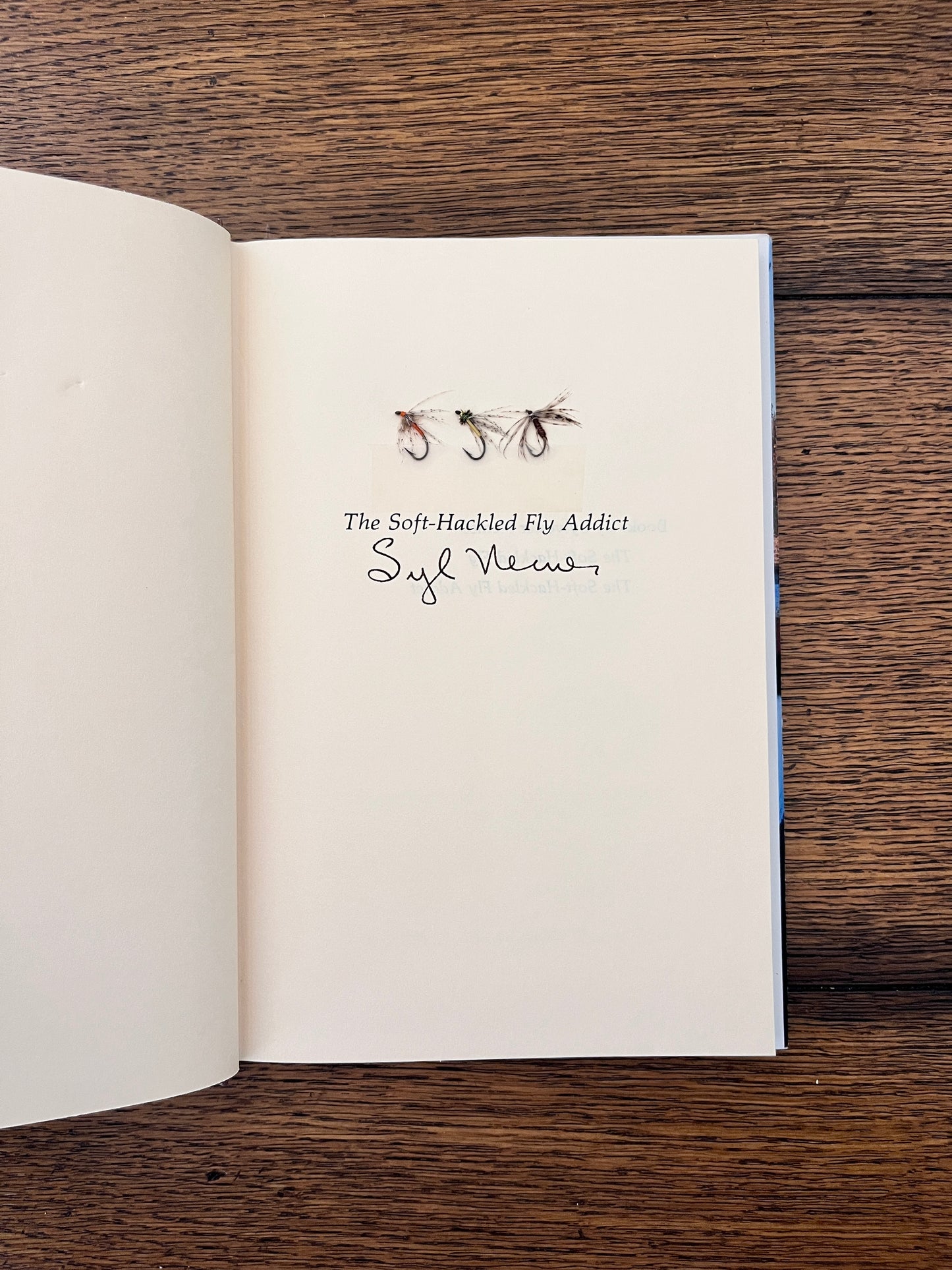 The Soft-Hackled Fly Addict by Sylvester Nemes SIGNED