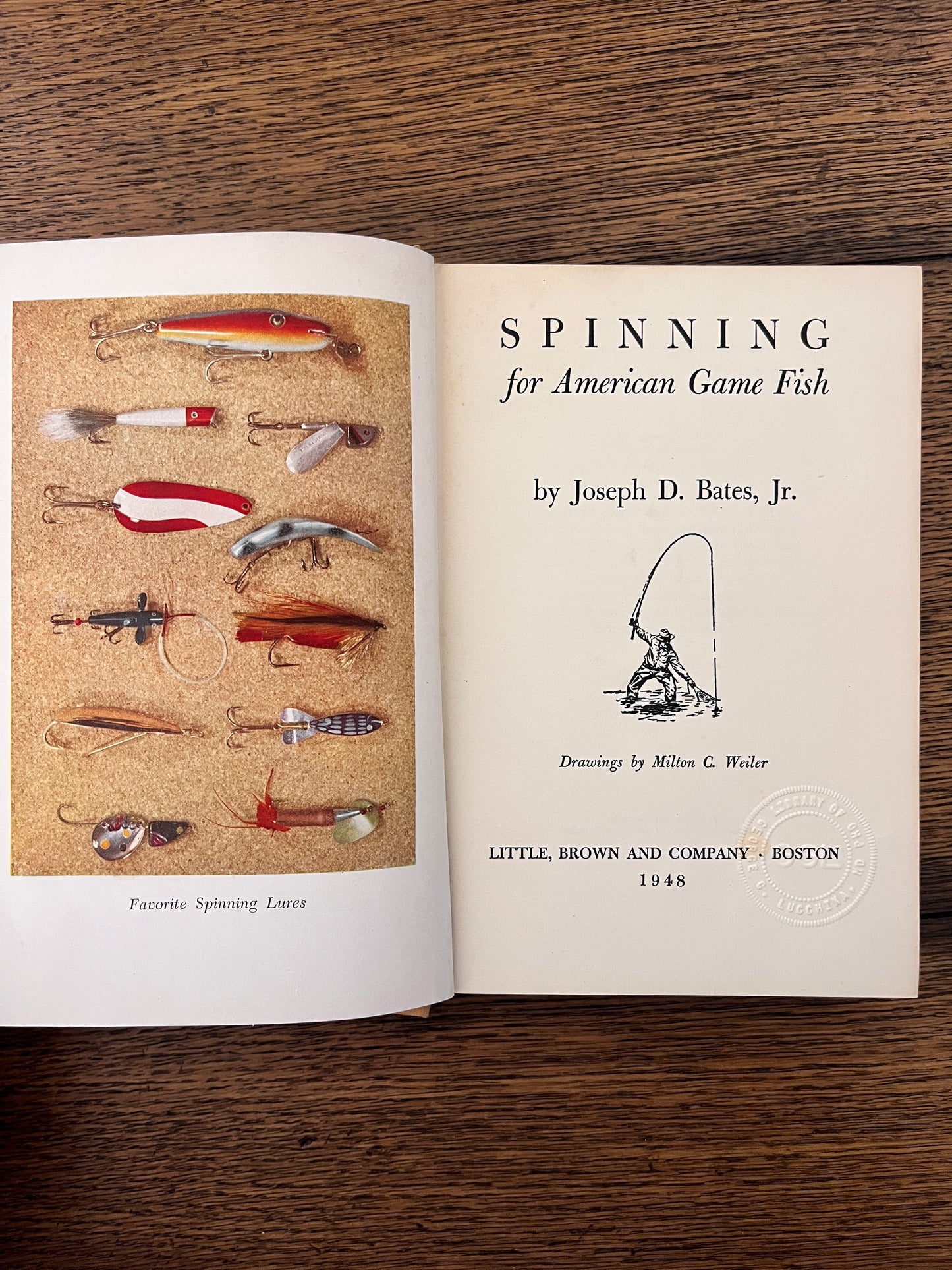 Spinning for American Game Fish by Joseph D. Bates, Jr. SIGNED