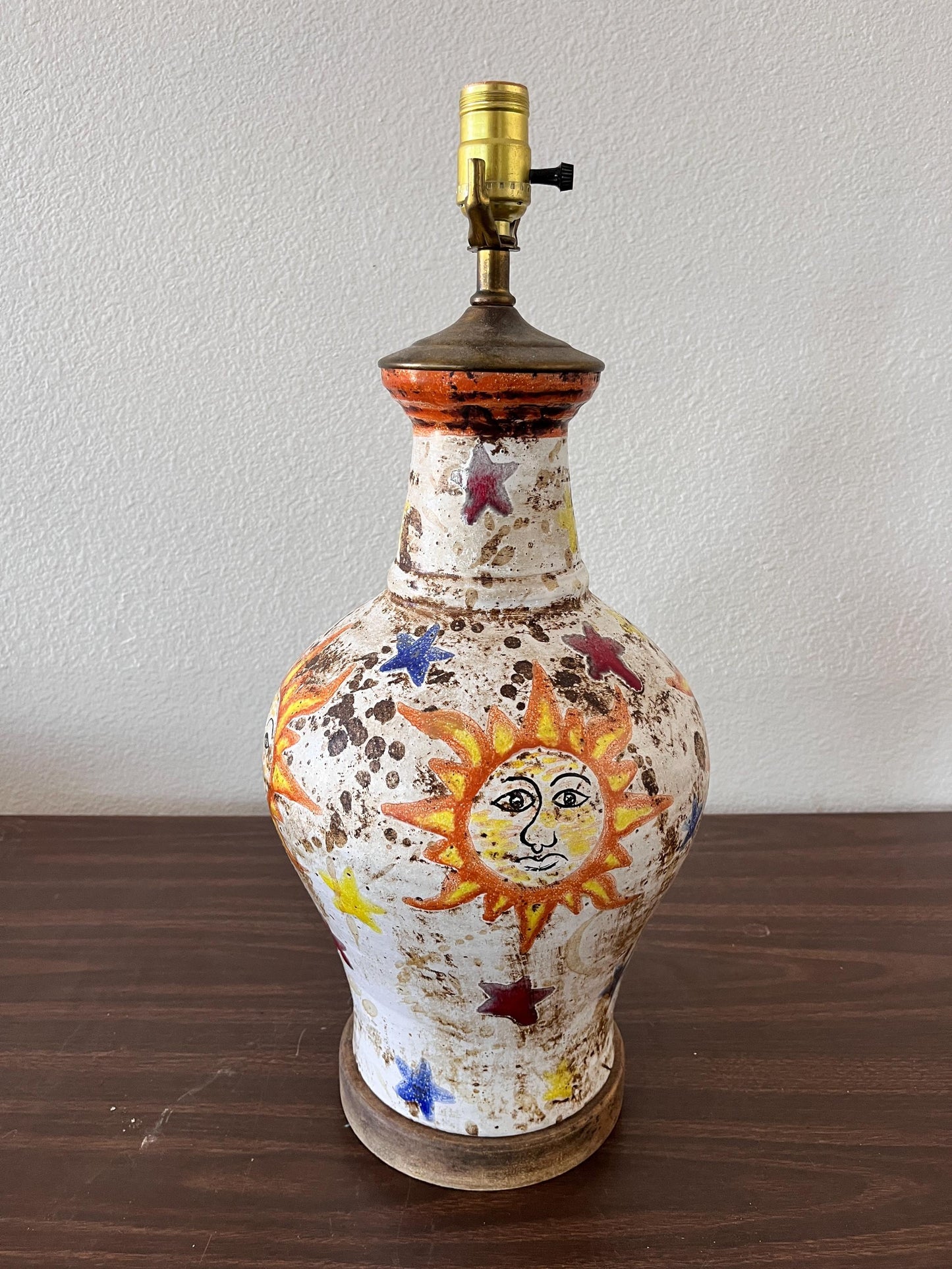 Ceramic Sun Lamp