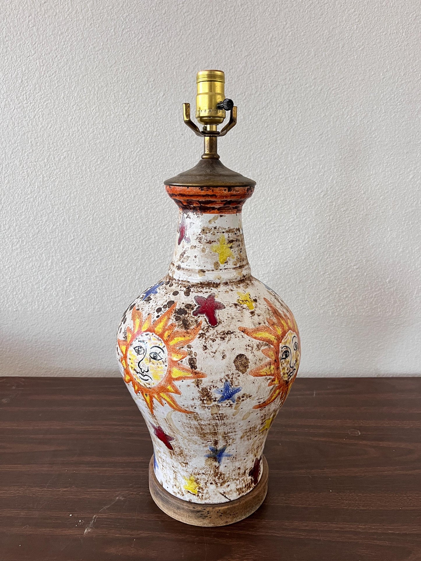 Ceramic Sun Lamp