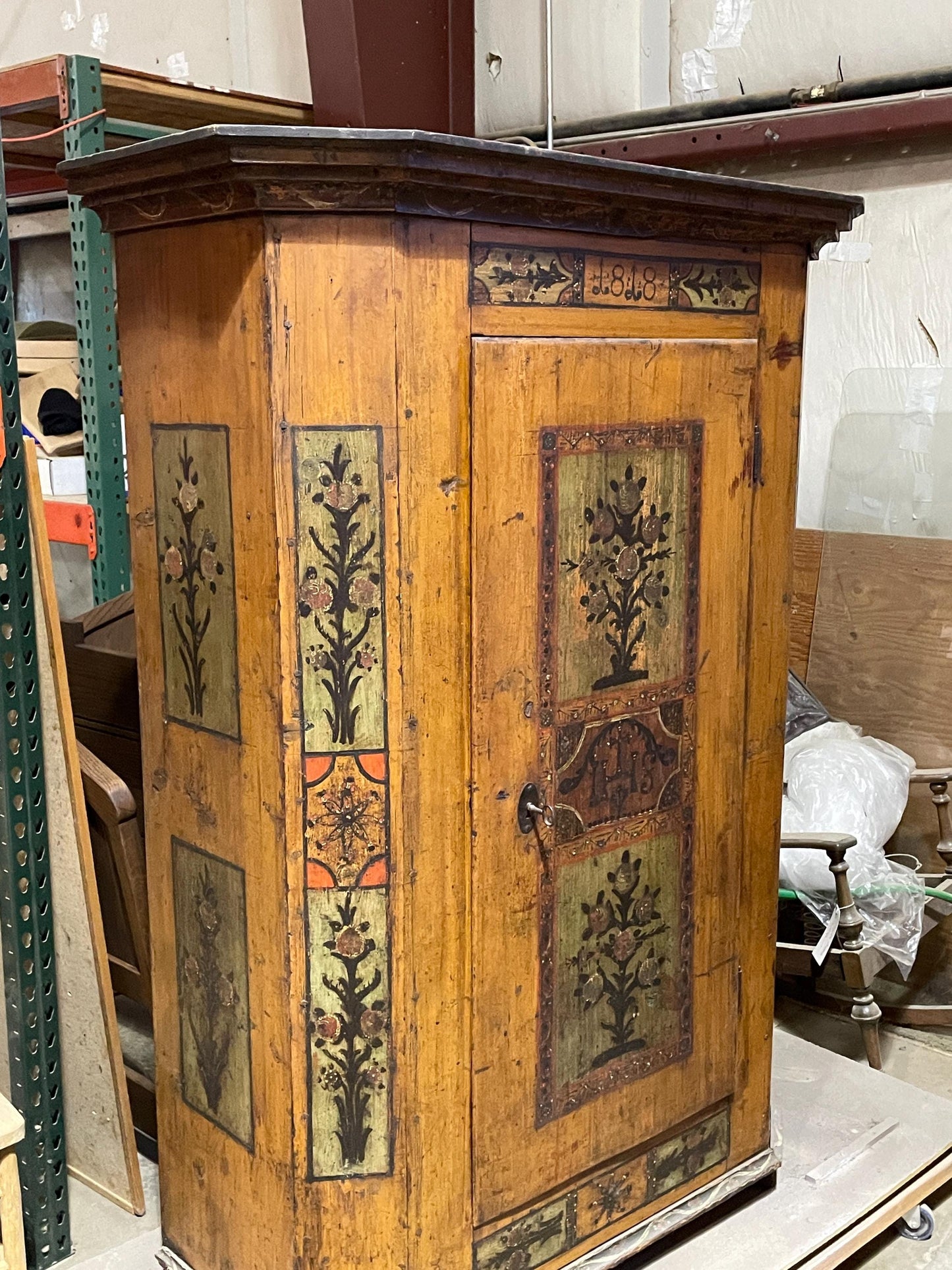 1818 Corner Cabinet
