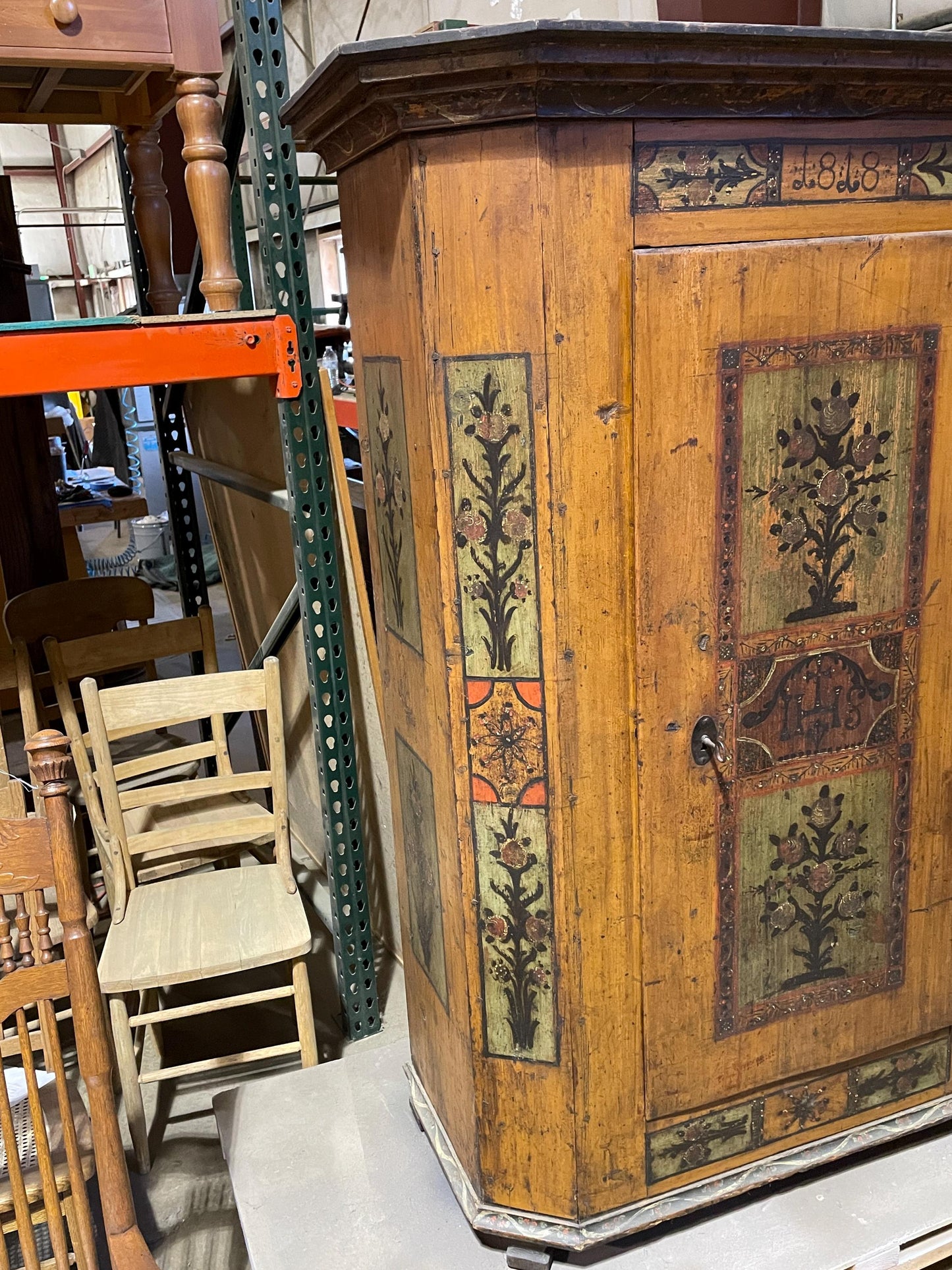 1818 Corner Cabinet