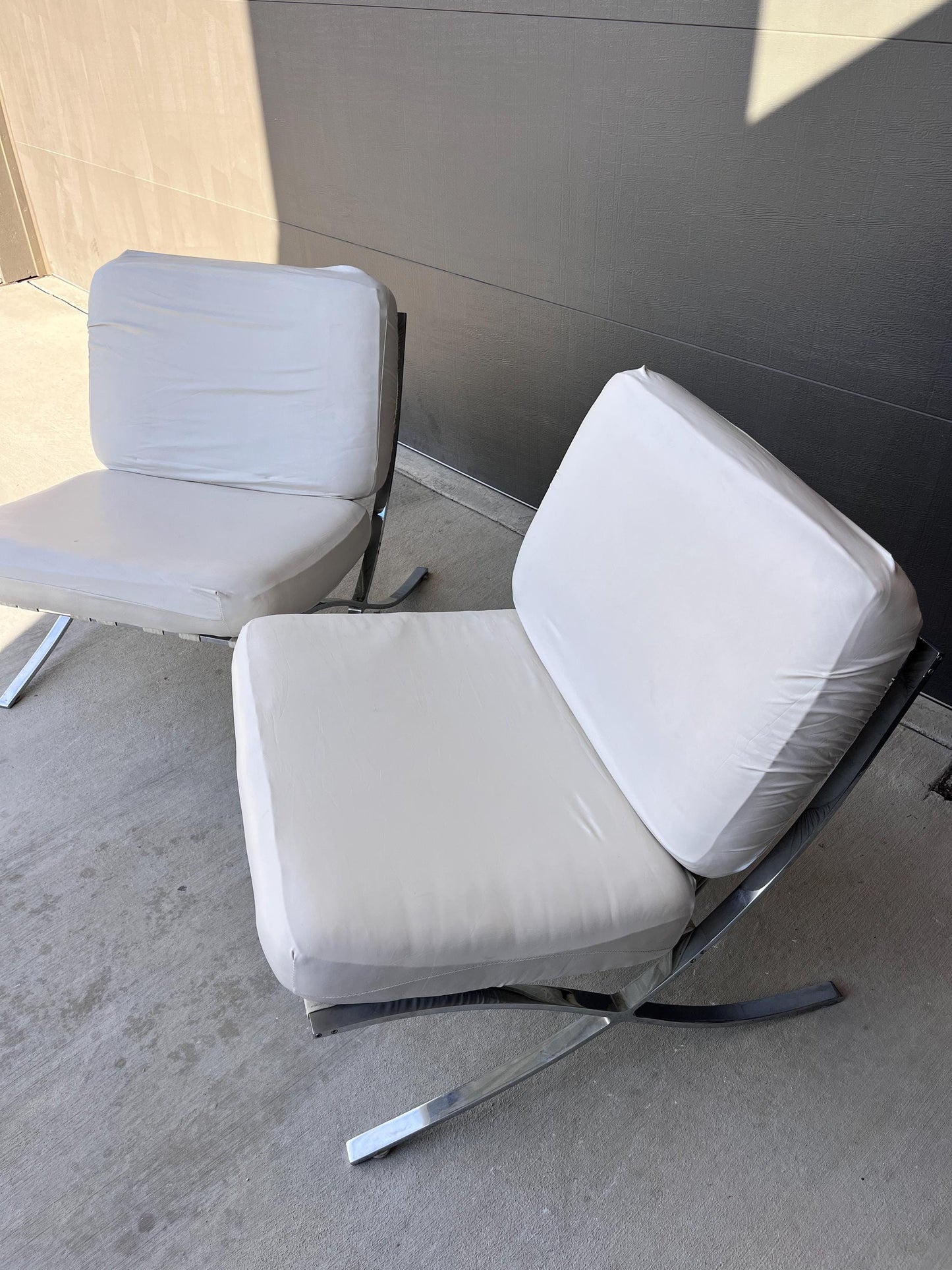 Pair of Barcelona Chairs