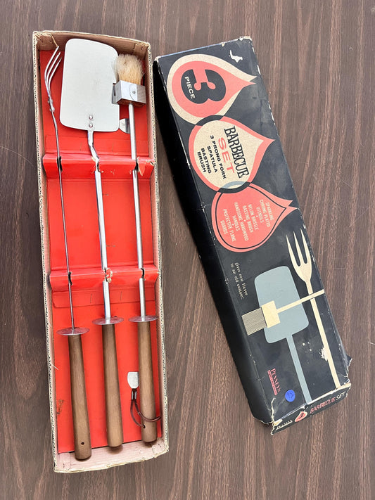 Vintage BBQ Set