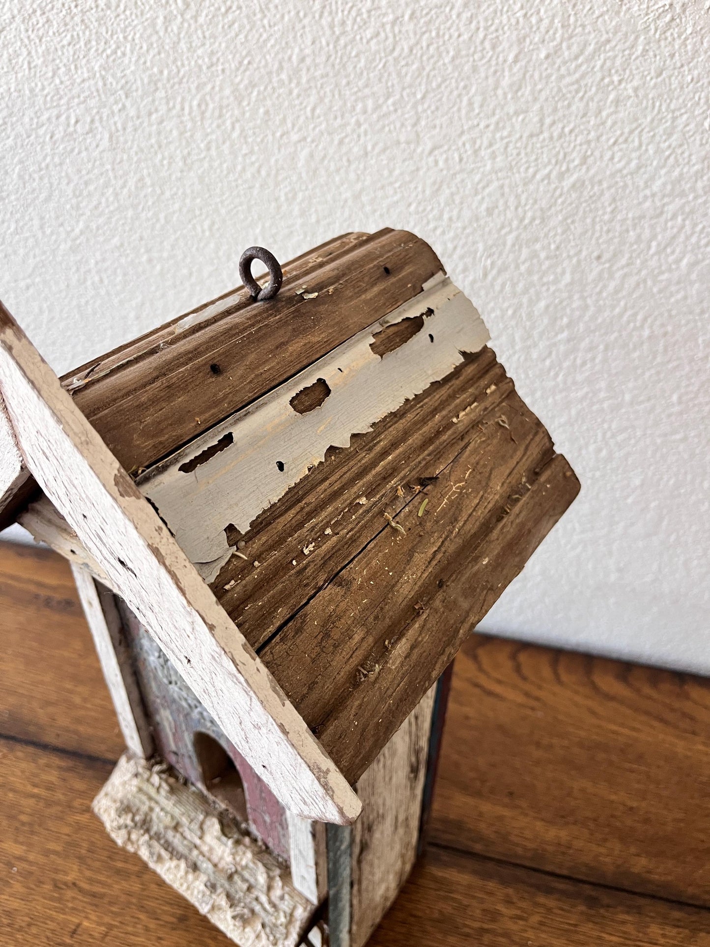 Pair of Rustic Birdhouses